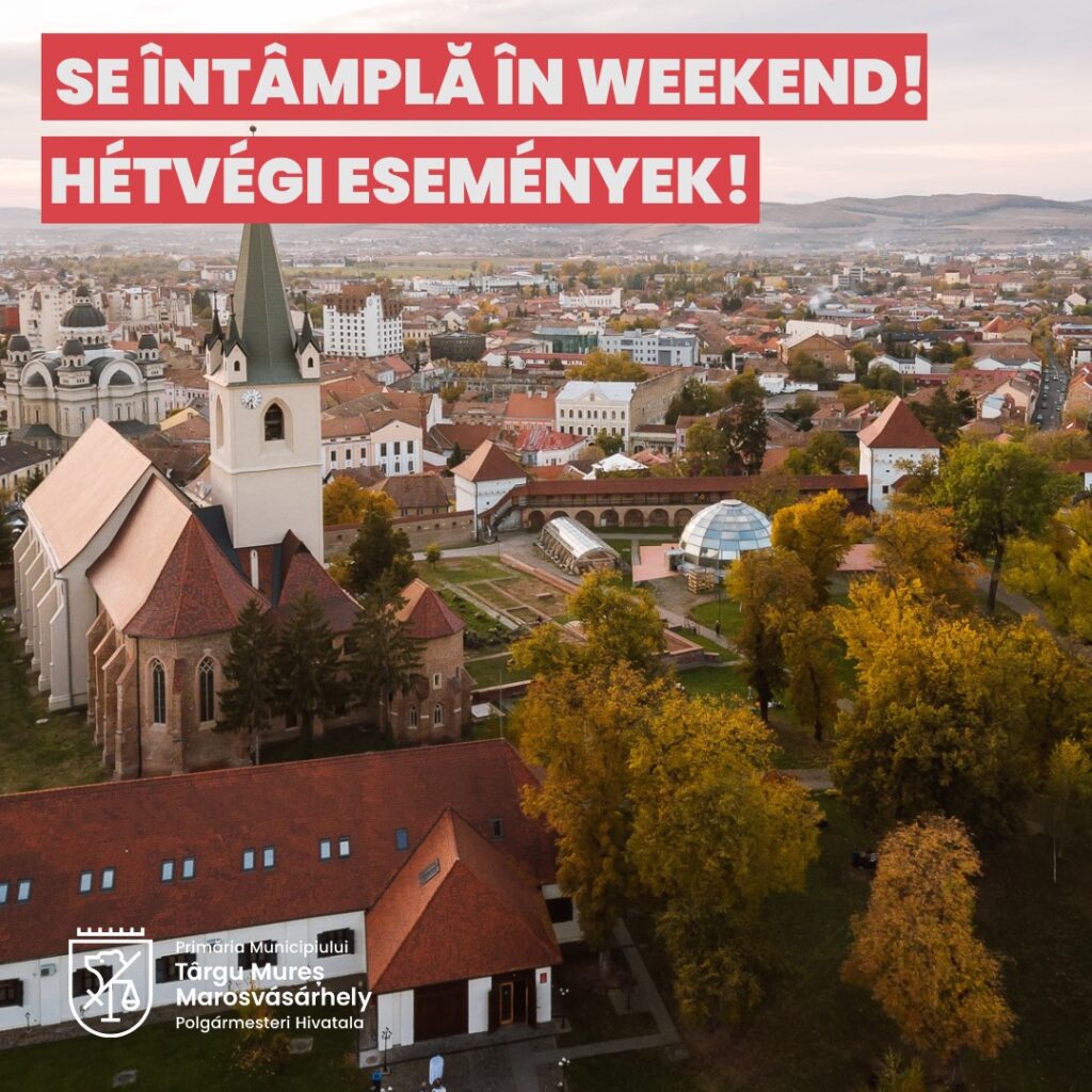 Evenimentele de peste weekend în Târgu- Mureș / Hétvégi rendezvények Marosvásárhelyen 465705634 1020740966764753 4485918160403791710 n