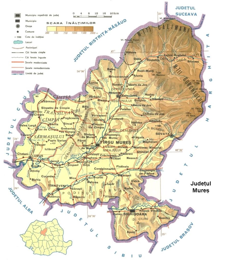 harta Mures