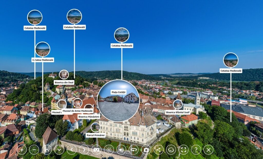 sighisoara tur virtual 1