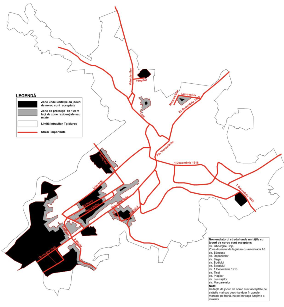 harta zona pacanele tg mures 1