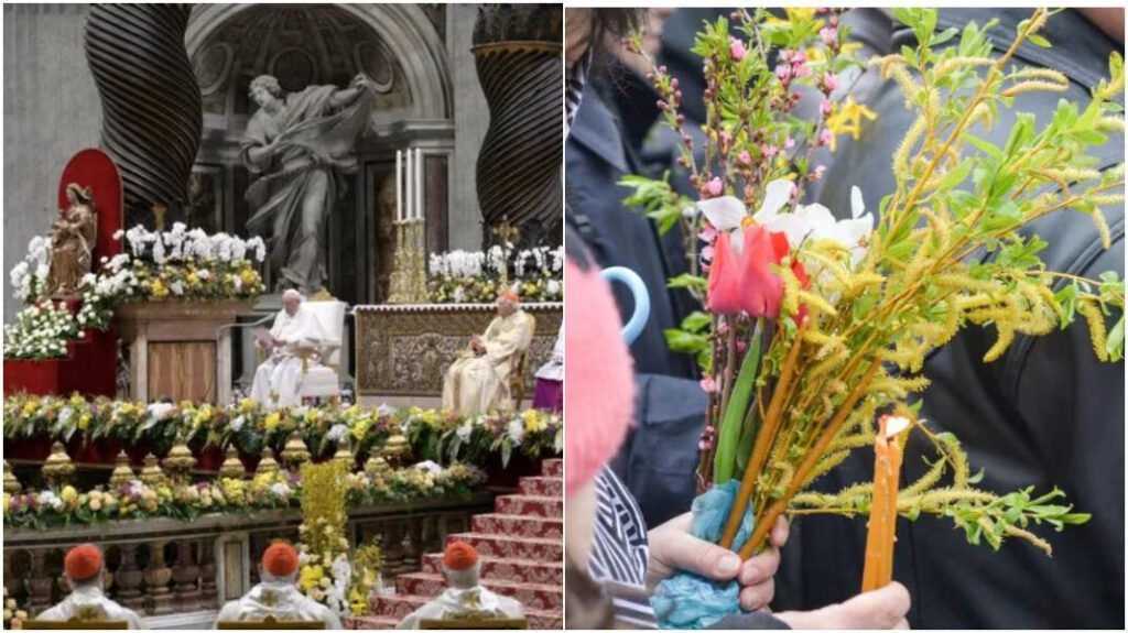 dubla sărbătoare crestina Paste Florii