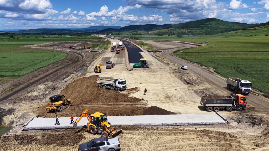Centura sudică pentru Târgu Mureș de pe Autostrada Unirii A8 prinde contur 2 lucrari a8